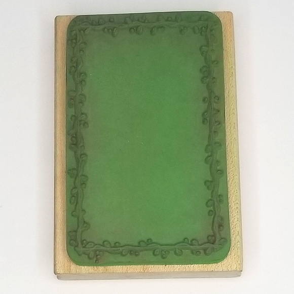 Image Tree by EK Success "Vine Frame" And "Honey Girl" Wooden Rubber Stamps Set - Picture 5 of 5